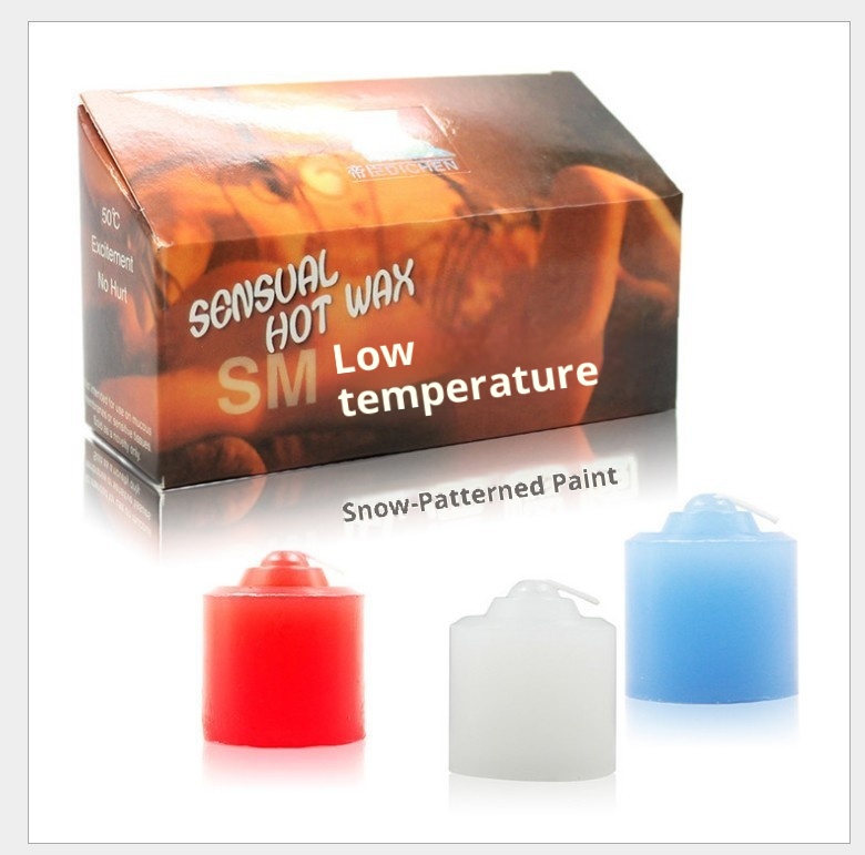 LuvBox Prodotti per adulti all'ingrosso Strumenti femminili Flirting Giocattoli di coppia all'ingrosso Candele colorate in scatola di carta da 3 pezzi_voghion.com