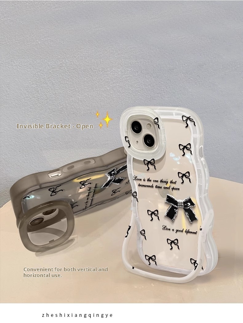 TechGlobe 3D Schleifenhülle für iPhone 14 Pro, 16, Niche, 15, Dual Stand Premium 12x_voghion.com