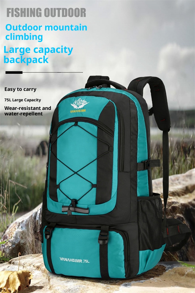 ActiveGo 2025 Winter New Outdoor Hiking Mountaineering Men's Large Capacity Lightweight Backpack Waterproof Wear-Resistant_voghion.com