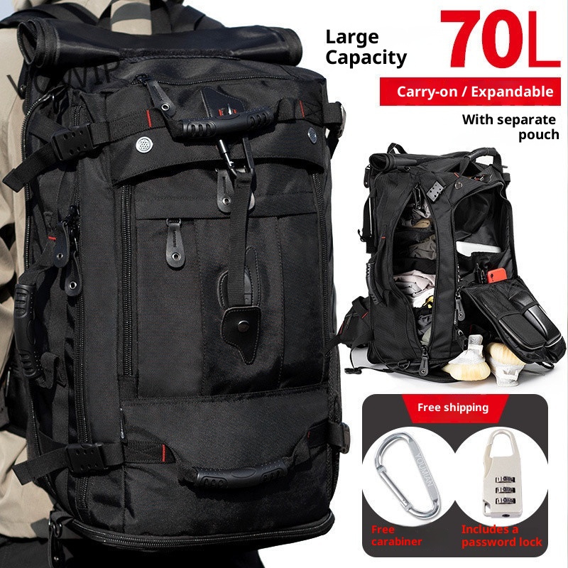 ActiveGo Multifunktionaler Rucksack mit extra großem Fassungsvermögen für Fitness, Outdoor-Aktivitäten, Reisen, Wandern, Radfahren und mehr._voghion.com