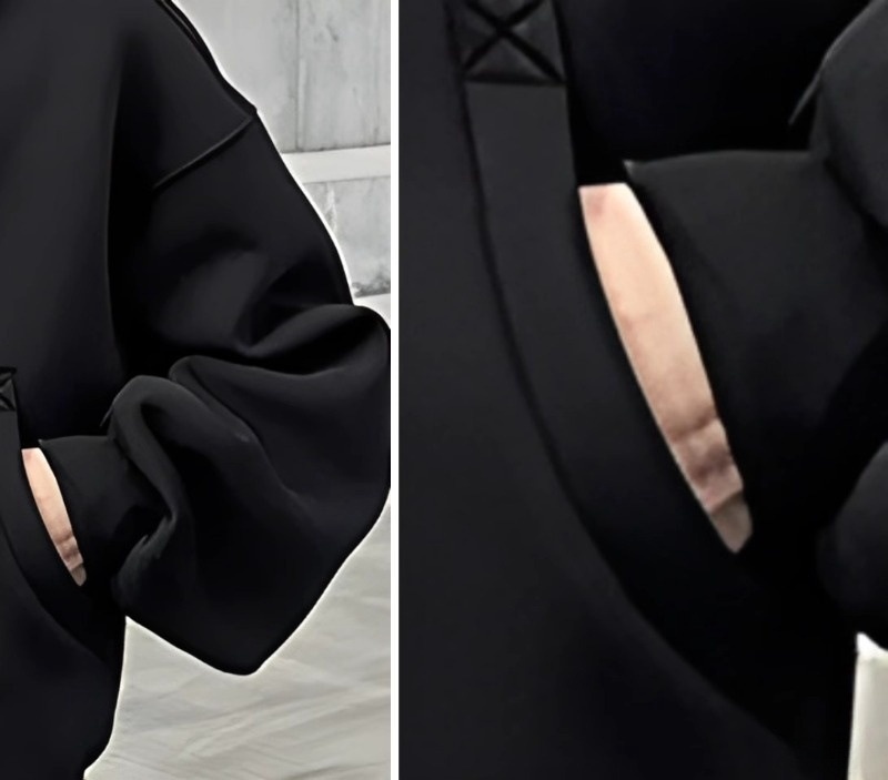 001 Tuta sportiva casual ispessita primaverile e autunnale per uomo, giacca con cappuccio larga, felpa, pantaloni della tuta, due pezzi, sensazione di alta qualità_voghion.com