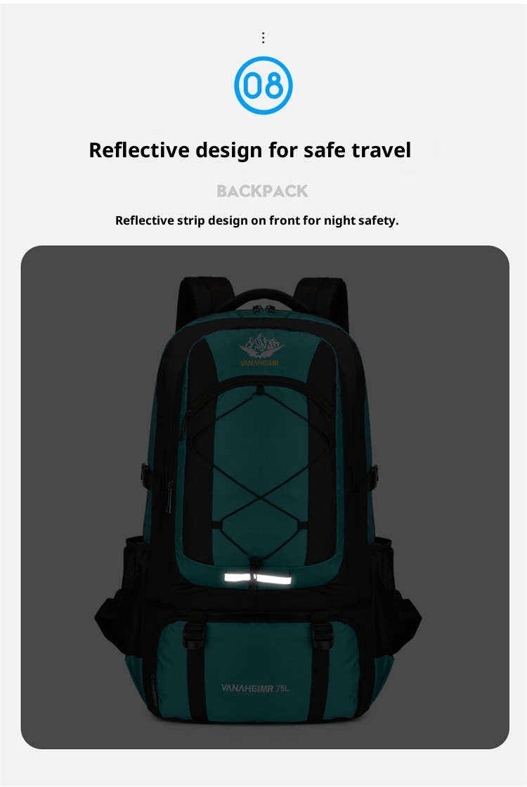 ActiveGo 2025 Winter New Outdoor Hiking Mountaineering Men's Large Capacity Lightweight Backpack Waterproof Wear-Resistant_voghion.com