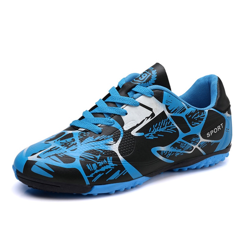 ShoeGlobe Cross-border Adult voor heren en dames, kunstgras antislip noppen trainingsschoenen, basisschoolleerlingen lang_voghion.com