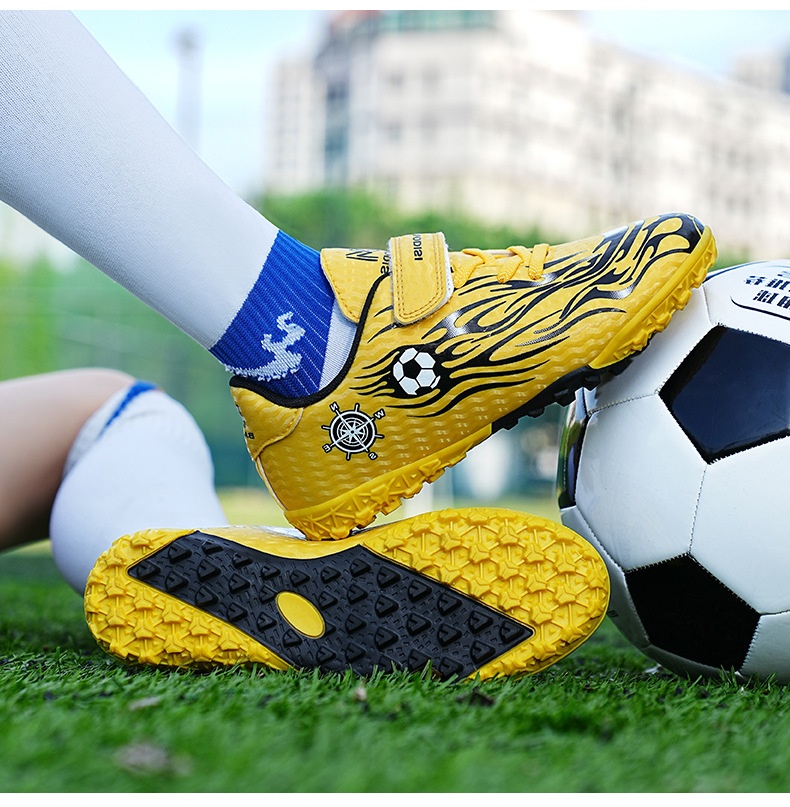 Chaussures de football ShoeGlobe pour adolescentes, garçons et filles, crampons TF, baskets de sport décontractées, étudiantes, compétition, entraînement professionnel_voghion.com