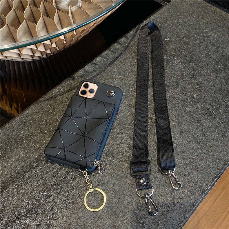 TechGlobe Compatible With 14 Phone Case 16Pro/Card Holder/15Pro/13/8 Crossbody 12/iPhone 17 Coin Purse 12_voghion.com