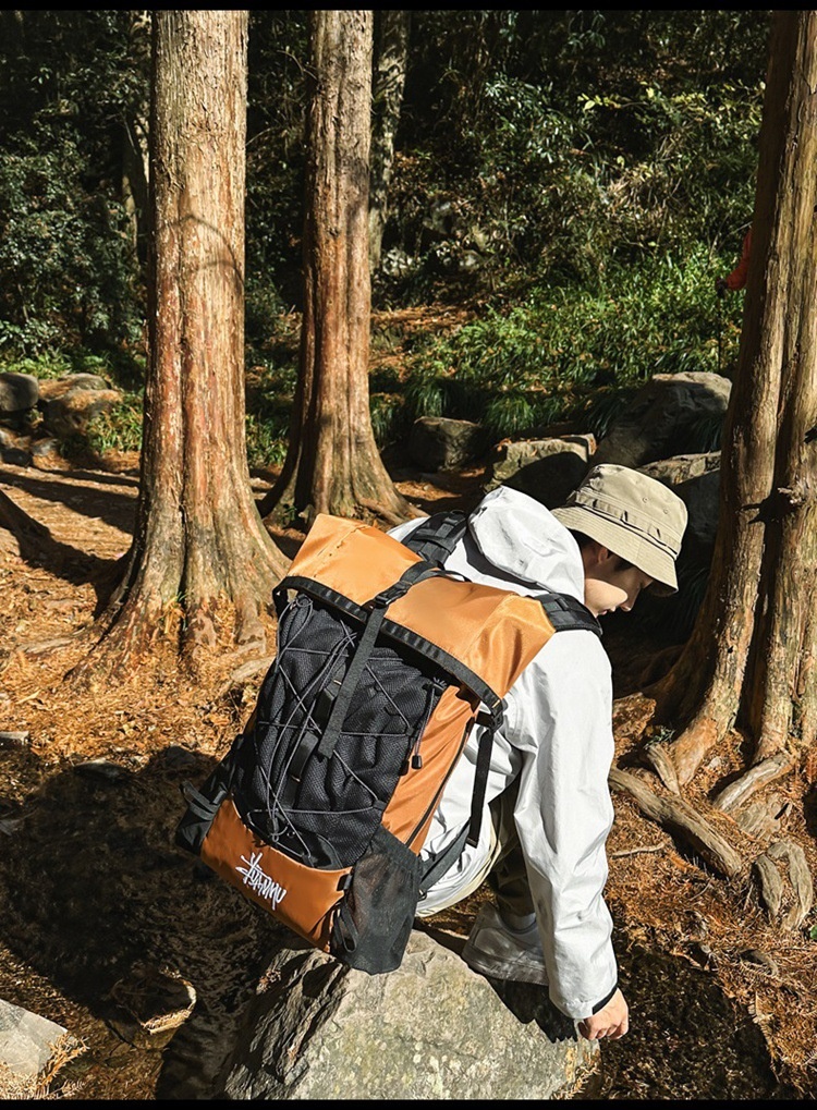 ActiveGo Cross-border New Unisex Outdoor Hiking Large Capacity Climbing Camping Trekking Bag Travel Backpack_voghion.com
