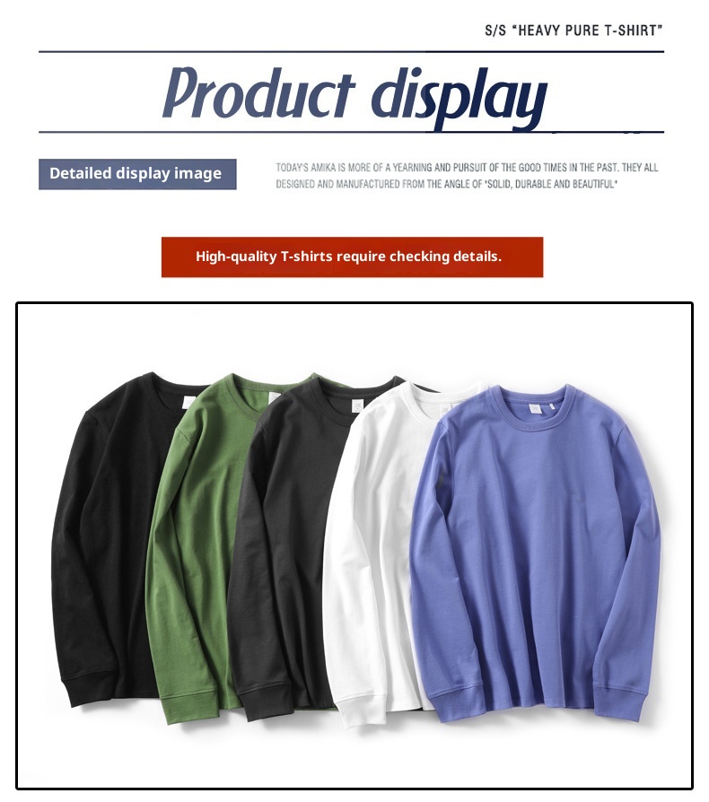 Sweat-shirt unisexe en pur coton 280g pour homme, imprimé trois livres, col rond, manches longues._voghion.com