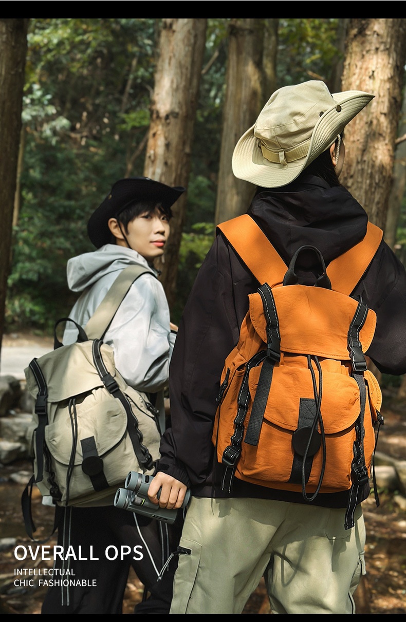 ActiveGo Mountain Style Climbing Outdoor Hiking Backpack Men's New Lightweight Travel Large Capacity Double Shoulder Bag High_voghion.com