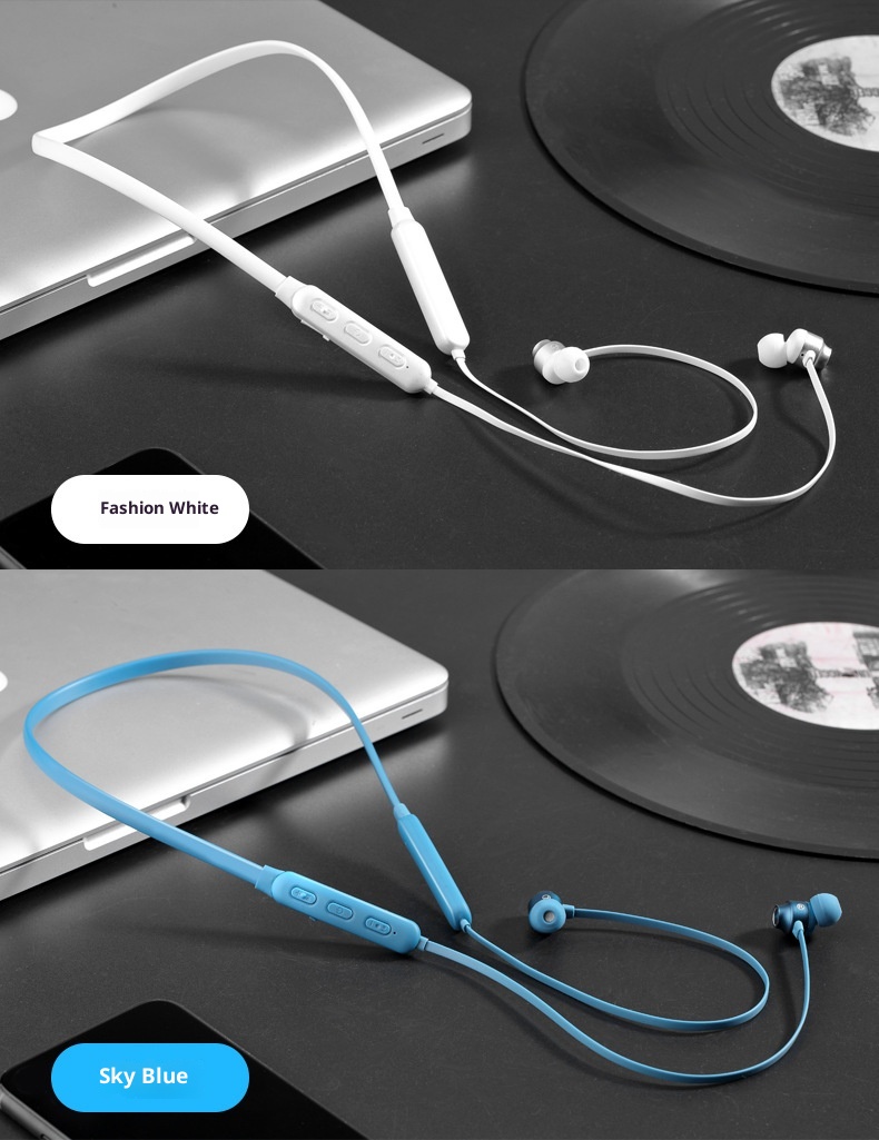 3c Produttore all'ingrosso Cuffie sportive wireless con archetto da collo, auricolari in-ear Bluetooth 5.3 in metallo, disponibili in magazzino_voghion.com