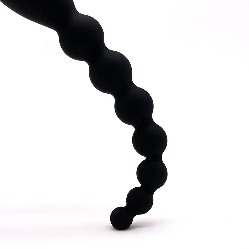 LuvBox Anello dell'amore Giocattoli sessuali Punto G femminile Corte posteriore Piccola conversione di frequenza di vibrazione Plug anale in uscita Perline di trazione in silicone_voghion.com