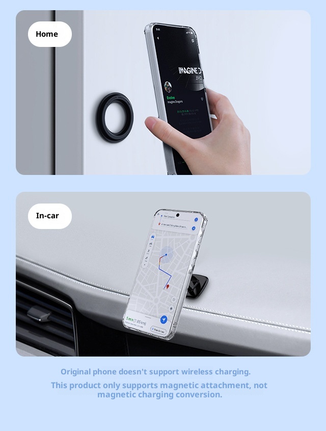 Étui de téléphone TechGlobe Nillkin compatible avec Samsung Galaxy A55 Aibag Transpaent magnétique souple avec protection contre les chocs_voghion.com