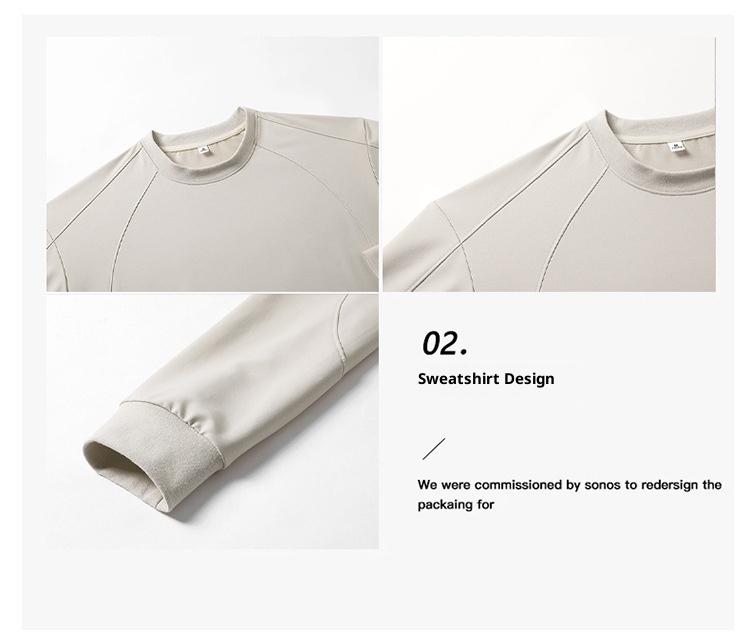 001 Felpa con cappuccio alla moda primavera-autunno transfrontaliera per uomini giovani e di mezza età, set casual sportivo da corsa, versatile_voghion.com