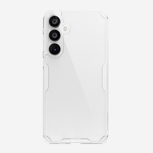 Étui de téléphone TechGlobe Nillkin compatible avec Samsung Galaxy A55 Aibag Transpaent magnétique souple avec protection contre les chocs_voghion.com