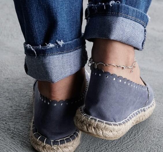 2019 Spring Large Size Foreign Trade Cloth European And American New Style Autumn Flat Casual Fisherman Women's Single_voghion.com