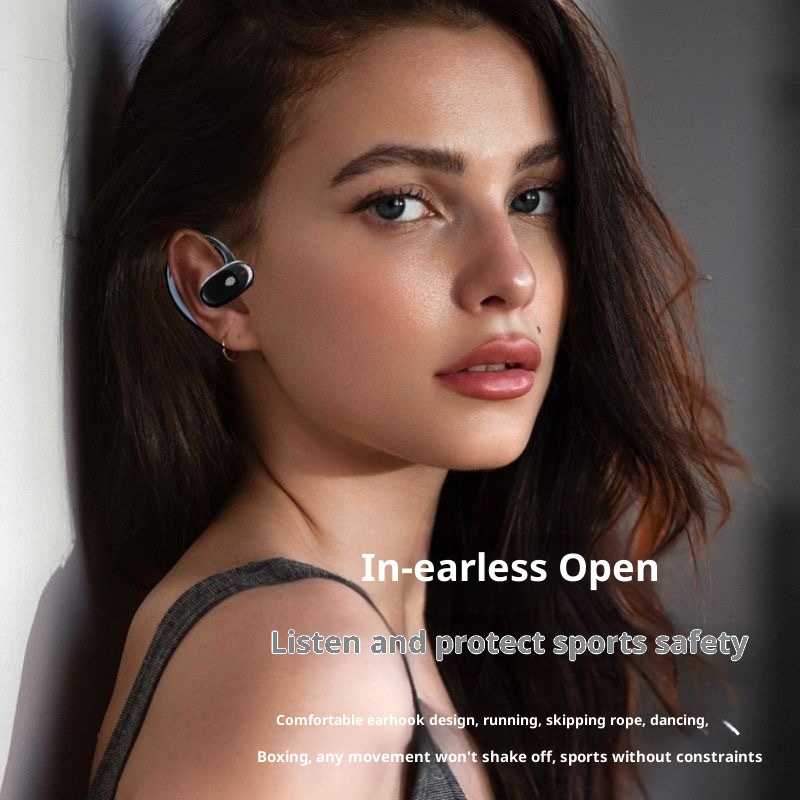 3c Cross-Border JM11 Bluetooth Wireless OWS Auricolari sportivi con cancellazione del rumore, gancio auricolare rotante, display digitale_voghion.com