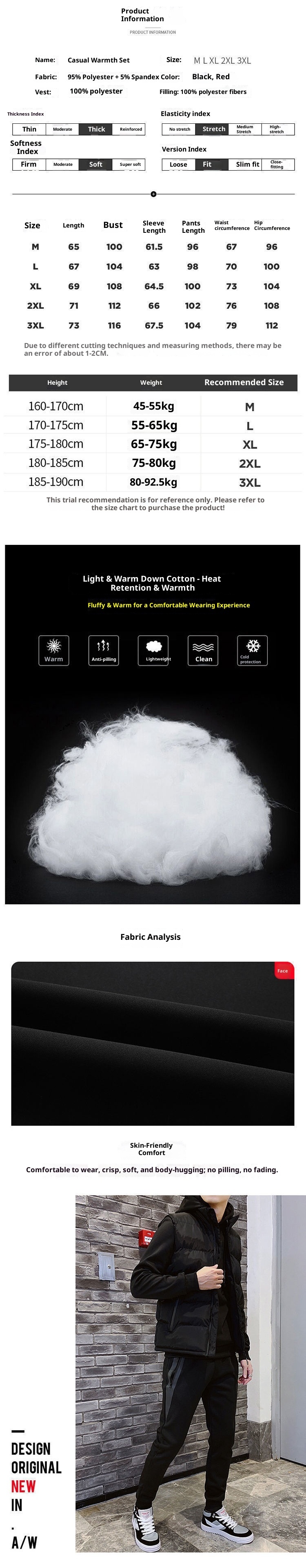 001 2024 Herbst/Winter Stilvolles Hoodie-Sweatshirt Dreiteiler-Set Trendige Fleece-Kleidung Sportanzug Herrenmode_voghion.com