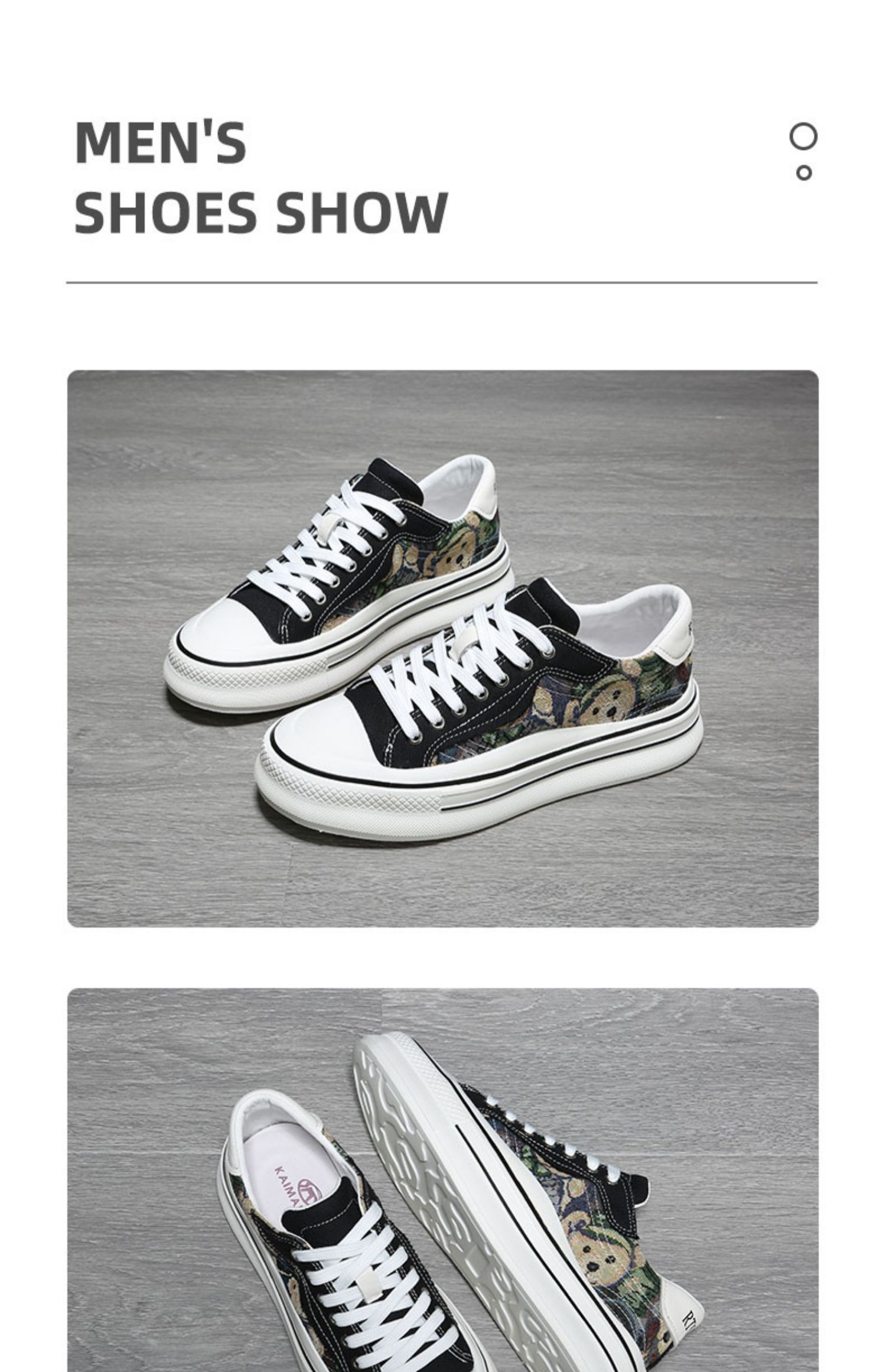 Zees Zees Zees Kaimalon 2025 Neue trendige Marken-Sneaker für den Freizeitbereich mit dicker Sohle, Design Sense Niche im europäischen Stil, koreanische Version, Canvas für Herren._voghion.com