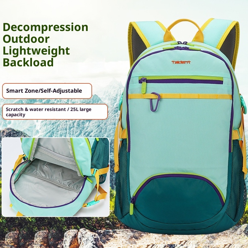 ActiveGo Outdoor Large Capacity Sports Mountaineering Unisex Cycling Hiking Lightweight Waterproof Badminton Backpack_voghion.com