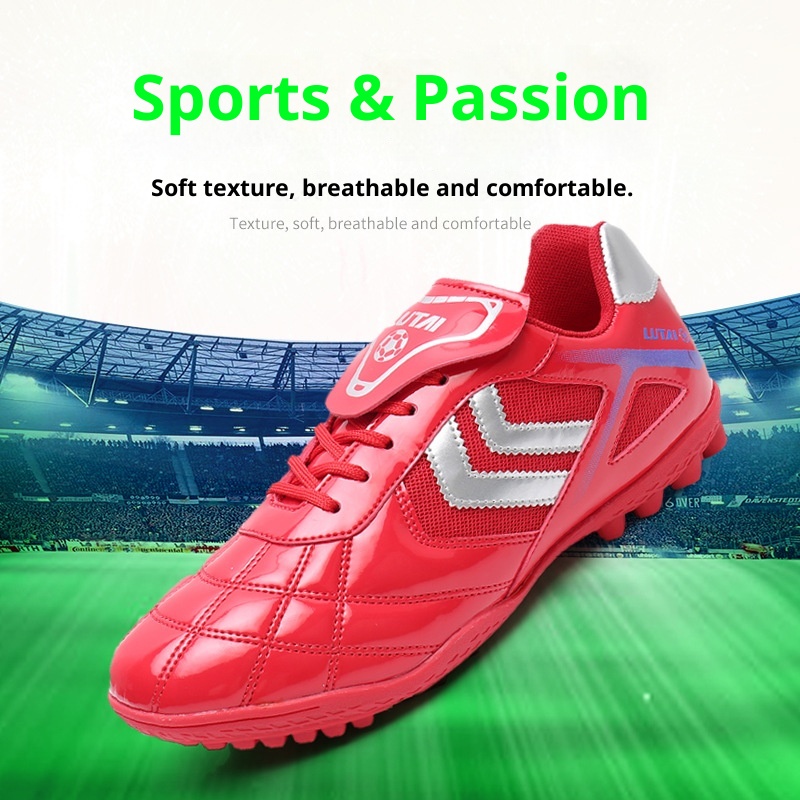 ShoeGlobe Lutai Fußballtrainingsschuhe mit Gummisohle für Jugendliche im Herbst-Design, Rasensportschuhe für Herren, ab Lager im Großhandel_voghion.com