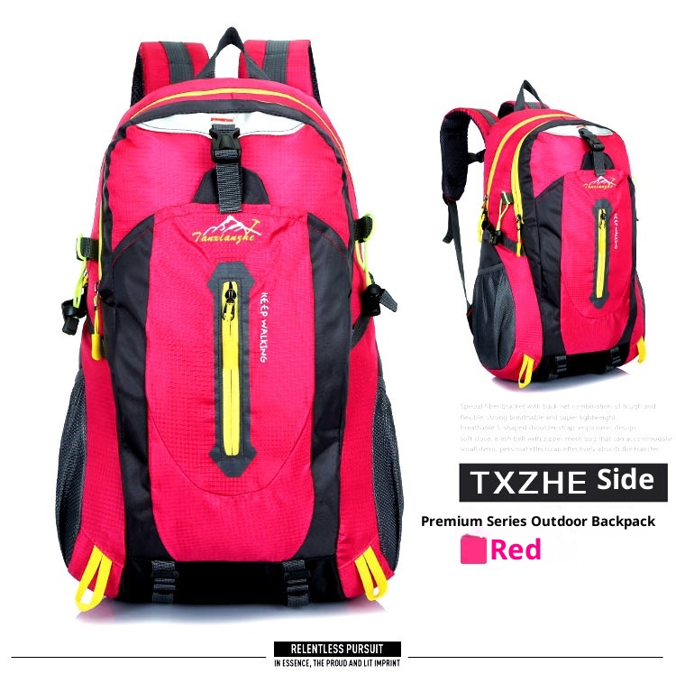 Sac à dos ActiveGo pour l'alpinisme transfrontalier, léger, grande capacité, résistant à l'eau, pour les voyages et les activités sportives décontractées._voghion.com