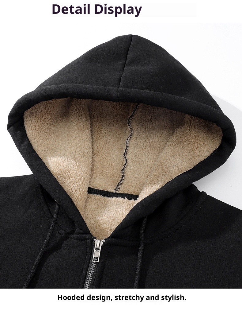 001 Cotton Winter Middle-aged Casual Suit Lamb Wool Warm Jacket Sports Two-piece Set Thickened Plus Size Men's Clothing_voghion.com