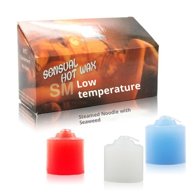 LuvBox Prodotti per adulti all'ingrosso Strumenti femminili Flirting Giocattoli di coppia all'ingrosso Candele colorate in scatola di carta da 3 pezzi_voghion.com