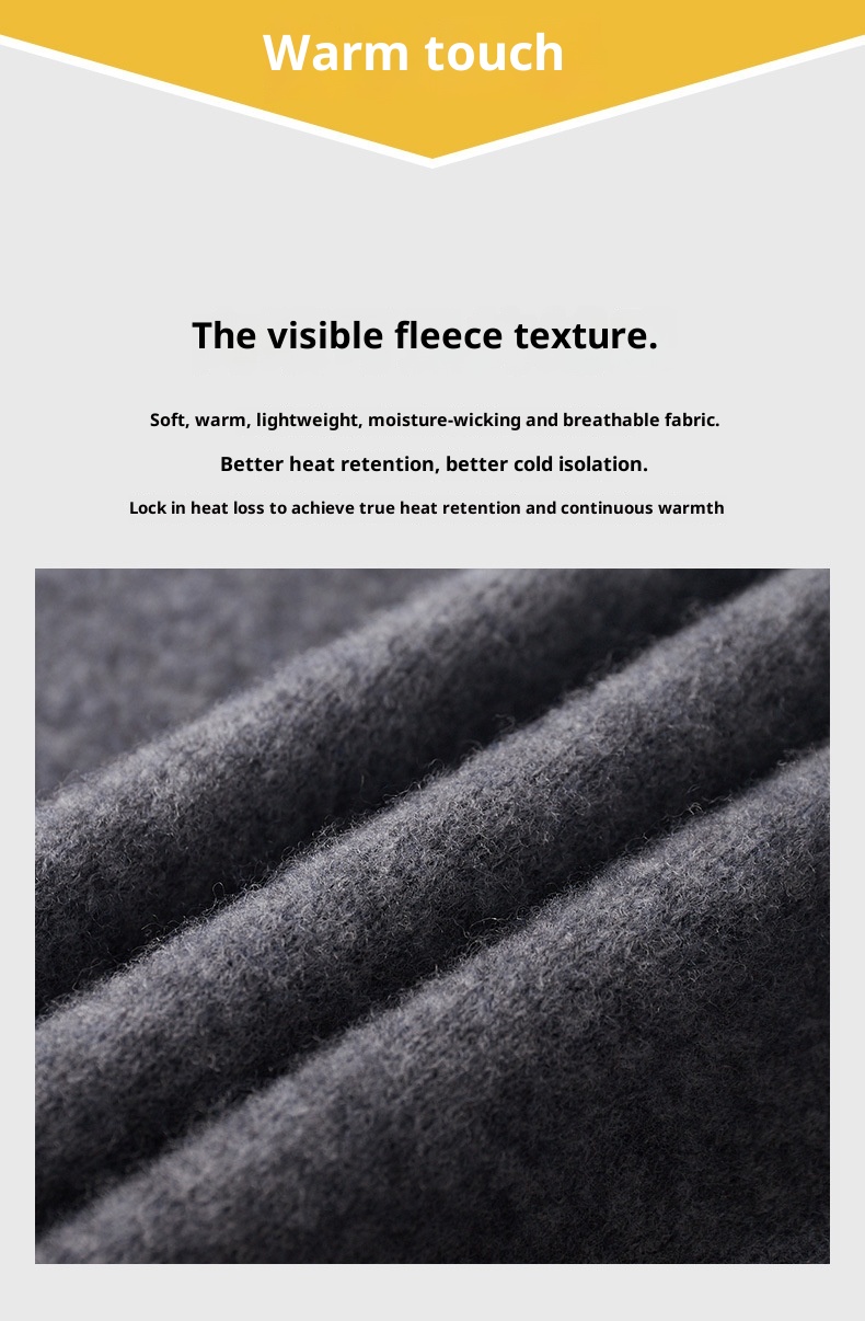 001 Neuer, dicker, lässiger Kaschmiranzug für Herren, bestehend aus einem Wollpullover mit halbem Rollkragen, einer Strickjacke mit Reißverschluss und einer locker sitzenden Hose._voghion.com