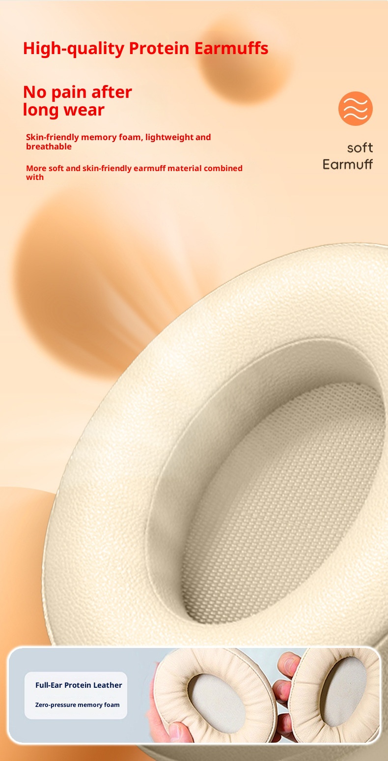 3c Kabellose Bluetooth-Kopfhörer (Herstelleranfertigung) – Nicht-Ohr-Kopfhörer mit Geräuschunterdrückung – Extrem lange Akkulaufzeit – Großer Akku_voghion.com