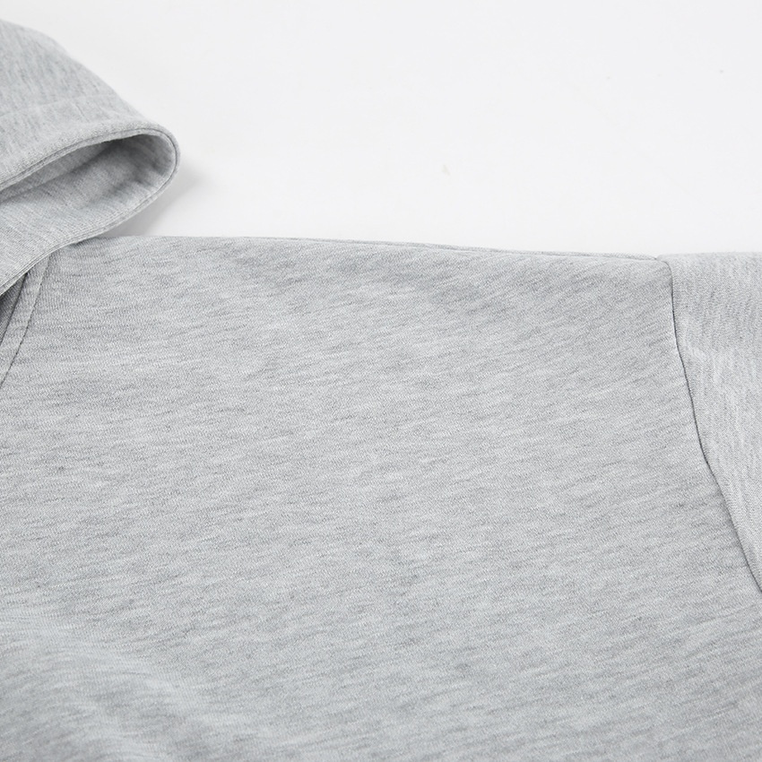 001 2024 Herfst Europese en Amerikaanse stijl Sweatshirt met capuchon en lange mouwen Losse shorts Tweedelige set Veelzijdige casual sport_voghion.com