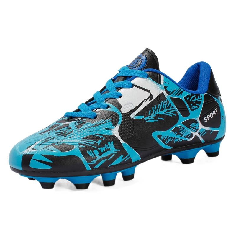 ShoeGlobe Cross-border Adult voor heren en dames, kunstgras antislip noppen trainingsschoenen, basisschoolleerlingen lang_voghion.com