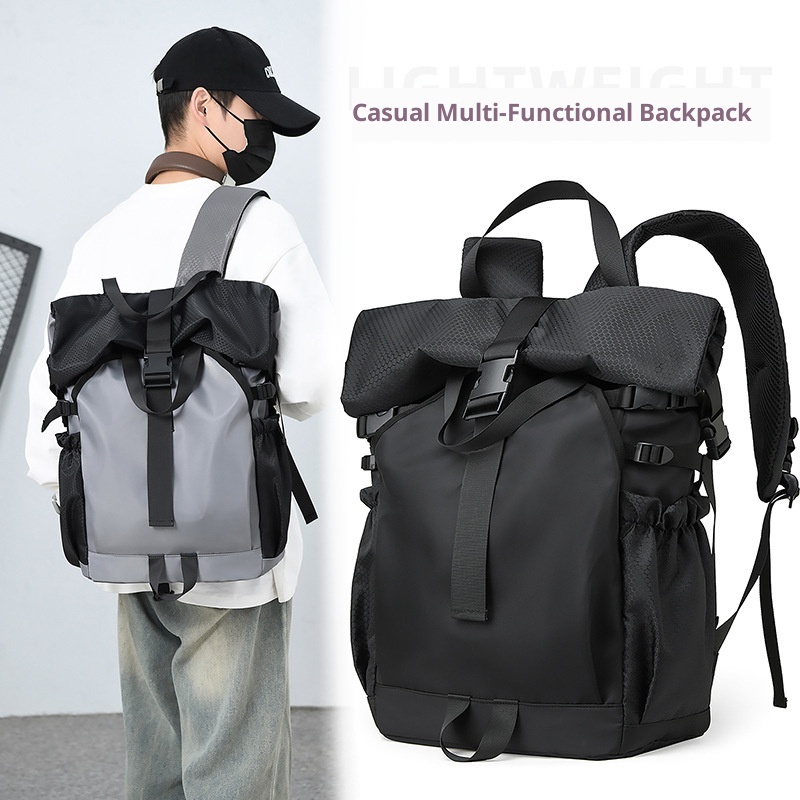 ActiveGo Men's Functional Travel Sports Outdoor Hiking Cycling Large Capacity Backpack For College Students Laptop School Bag_voghion.com