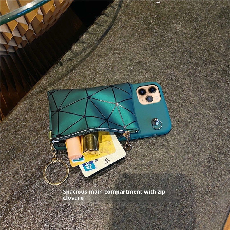 TechGlobe Compatible With 14 Phone Case 16Pro/Card Holder/15Pro/13/8 Crossbody 12/iPhone 17 Coin Purse 12_voghion.com