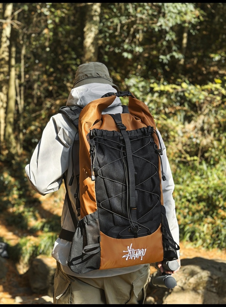 ActiveGo Cross-border New Unisex Outdoor Hiking Large Capacity Climbing Camping Trekking Bag Travel Backpack_voghion.com