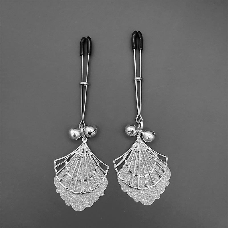 Morsetti per capezzoli LuvBox Anello erotico SM Flirting con suono di campanello Regolabile Prodotti per adulti Formazione_voghion.com