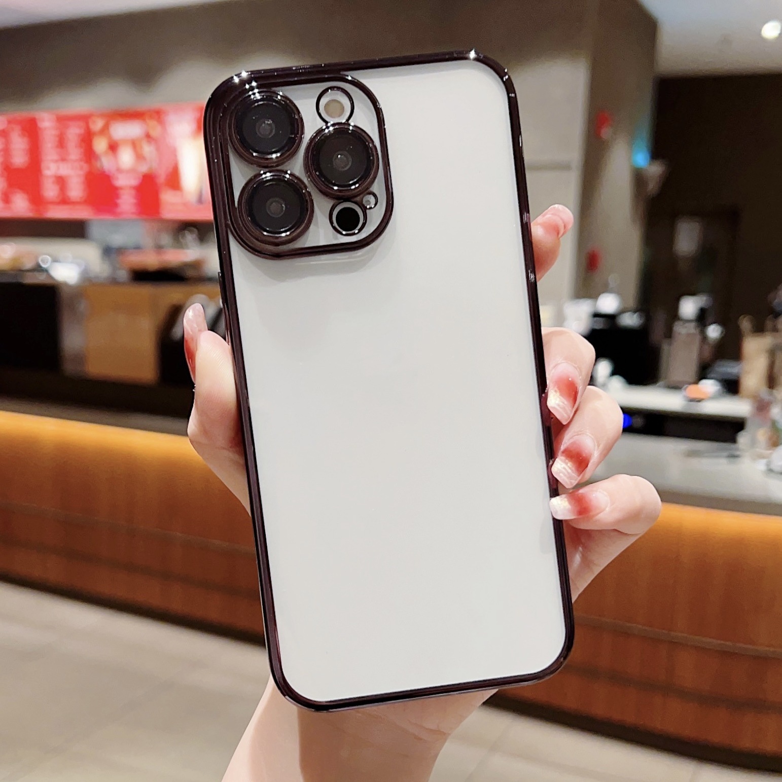 TechGlobe Suitable For 15 Max With Lens Phone Case 13 Electroplated Dustproof Full Covage 14 Pro Shockproof Protective_voghion.com