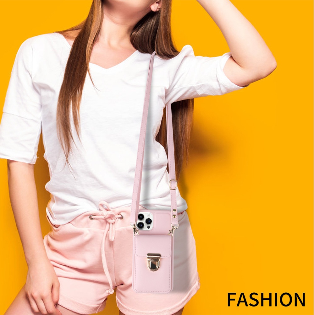 TechGlobe compatibile con 13 Full Coverage Pro Max Crossbody 14 Antiurto Stile giapponese e coreano 12 Slot per schede iPhone 8P_voghion.com