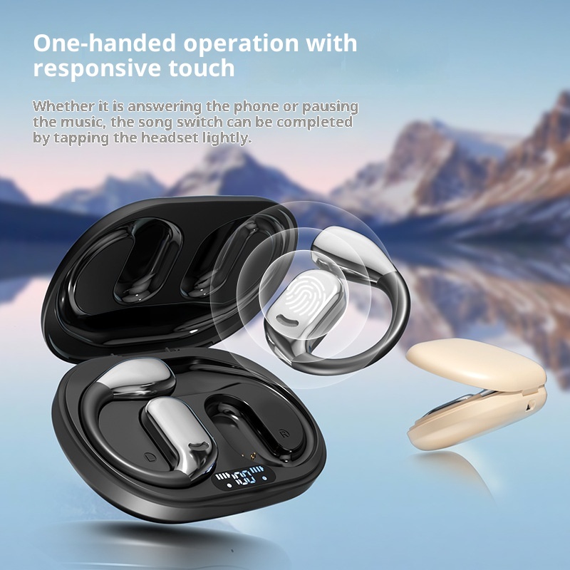 3c OWS Privémodel Draadloze Open Ear Bluetooth Lange Batterijduur Ruisonderdrukkende Sport Over-Ear Oordopjes_voghion.com