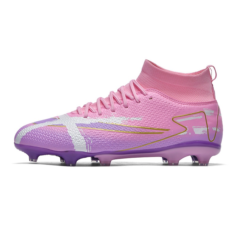 ShoeGlobe 2025 New Men's Boys And TF Cleats Training Elementary School Girls Special AG Long Spikes Soccer Shoes_voghion.com