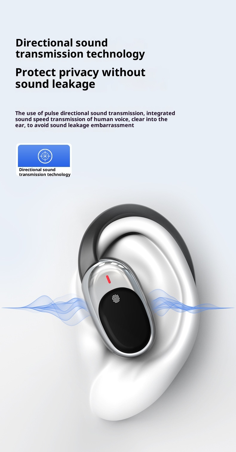 Écouteurs de sport sans fil Bluetooth 3c Cross-Border JM05 avec crochet d'oreille rotatif et longue autonomie (OWS) - Vente en gros_voghion.com