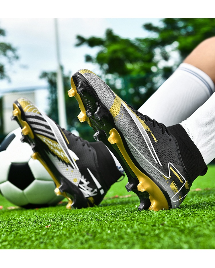 ShoeGlobe 2025 New Men's Boys And TF Cleats Training Elementary School Girls Special AG Long Spikes Soccer Shoes_voghion.com