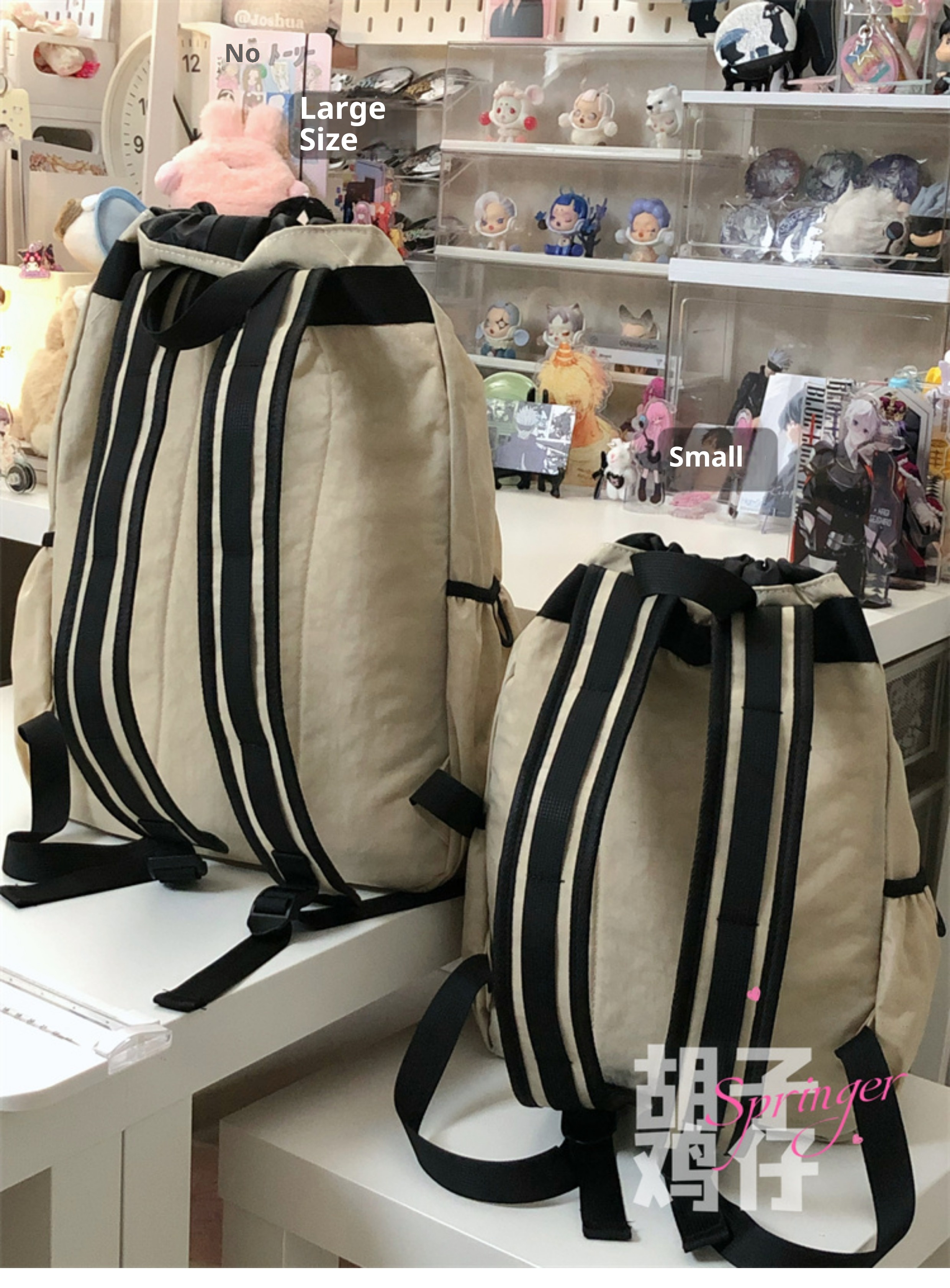 ActiveGo Retro Sports Style Drawstring Men, Lightweight Outdoor Hiking Student School Bag, Large Capacity Backpack For Women_voghion.com