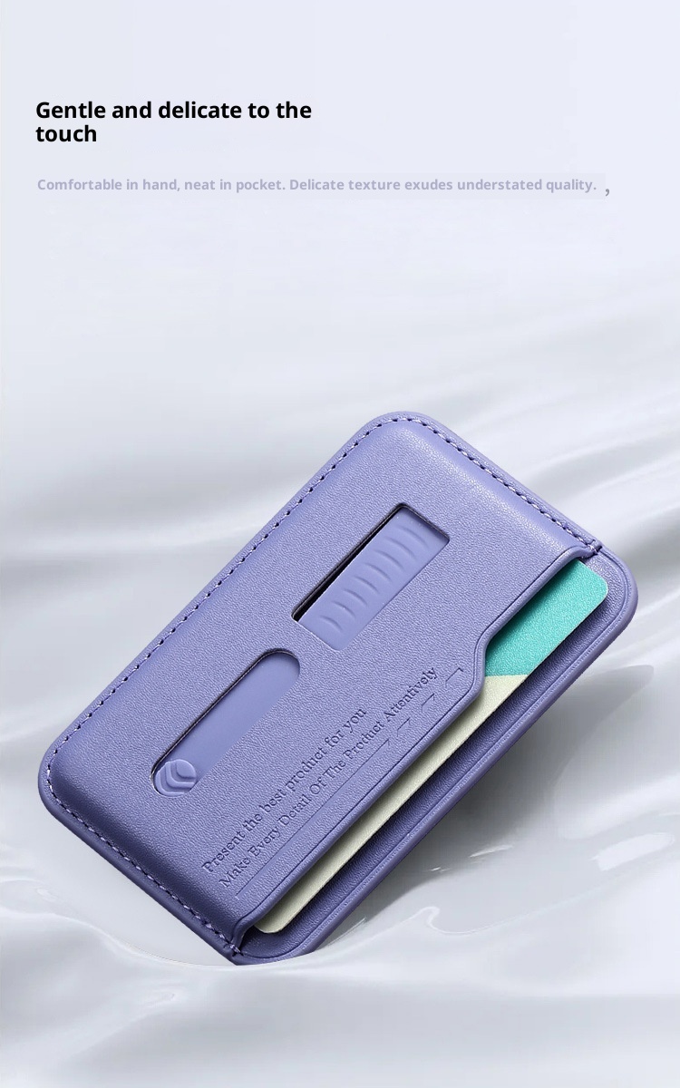 TechGlobe New Design Magnetic Ultra-Thin Holder Card Case Hidden Elastic Telescopic Silicone Wrist Strap Phone Clip_voghion.com