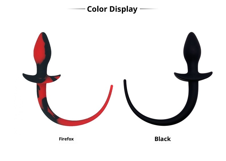 LuvBox Tail Dog Slave Silicone Costume Fox Sexy Anal Plug Adult Sex Products Alternative Toys_voghion.com