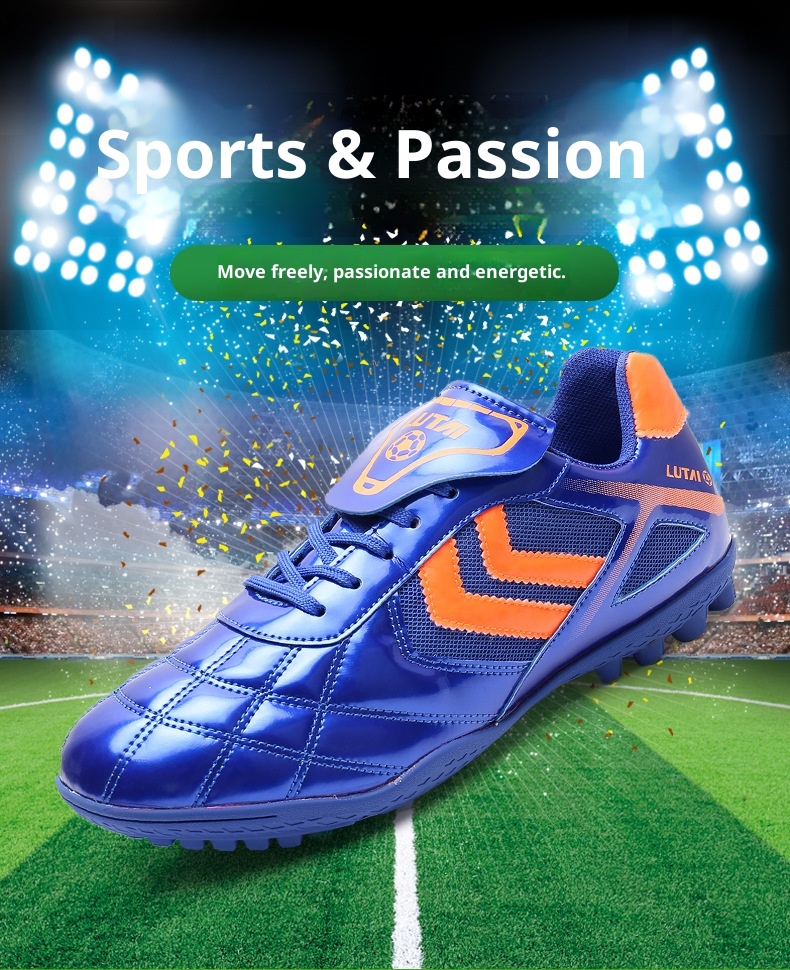 ShoeGlobe Lutai Fußballtrainingsschuhe mit Gummisohle für Jugendliche im Herbst-Design, Rasensportschuhe für Herren, ab Lager im Großhandel_voghion.com