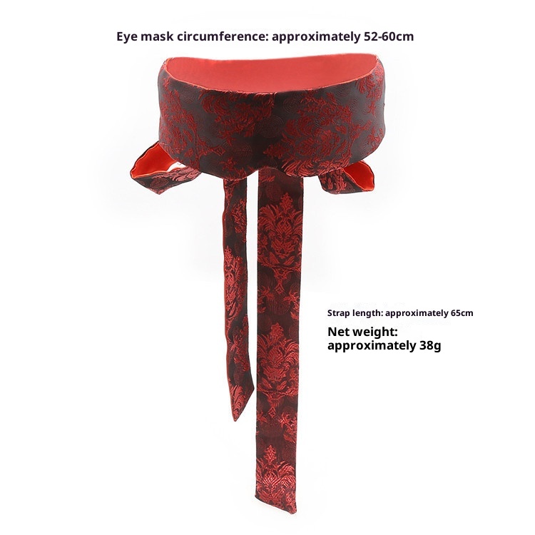 LuvBox Manette Sexy Retro Palace Tessuto Stile Cinese Manette per Piedi Bocca Gag Ball SM Benda Guinzaglio Collare Set_voghion.com