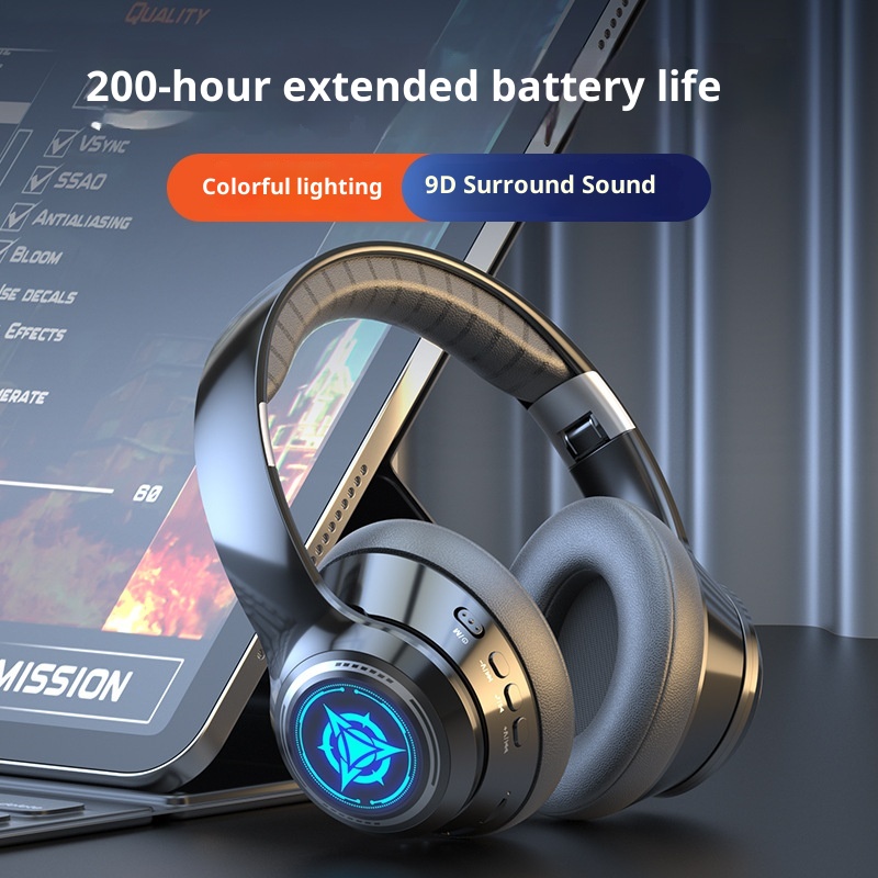 3c E-commerce Hot-Selling Wireless Bluetooth Headphones Over-Ear Sports Gaming Deep Bass Headset Private Model_voghion.com