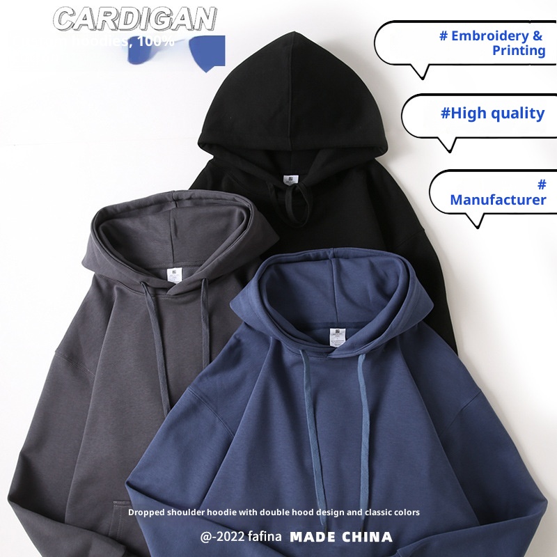 ragazzo all'ingrosso girocollo bianco felpa personalizzata se culturale camicia classe uniforme stampato foderato in pile con cappuccio abbigliamento da lavoro_voghion.com