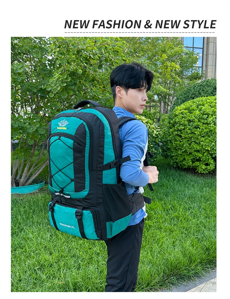 ActiveGo 2025 Winter New Outdoor Hiking Mountaineering Men's Large Capacity Lightweight Backpack Waterproof Wear-Resistant_voghion.com