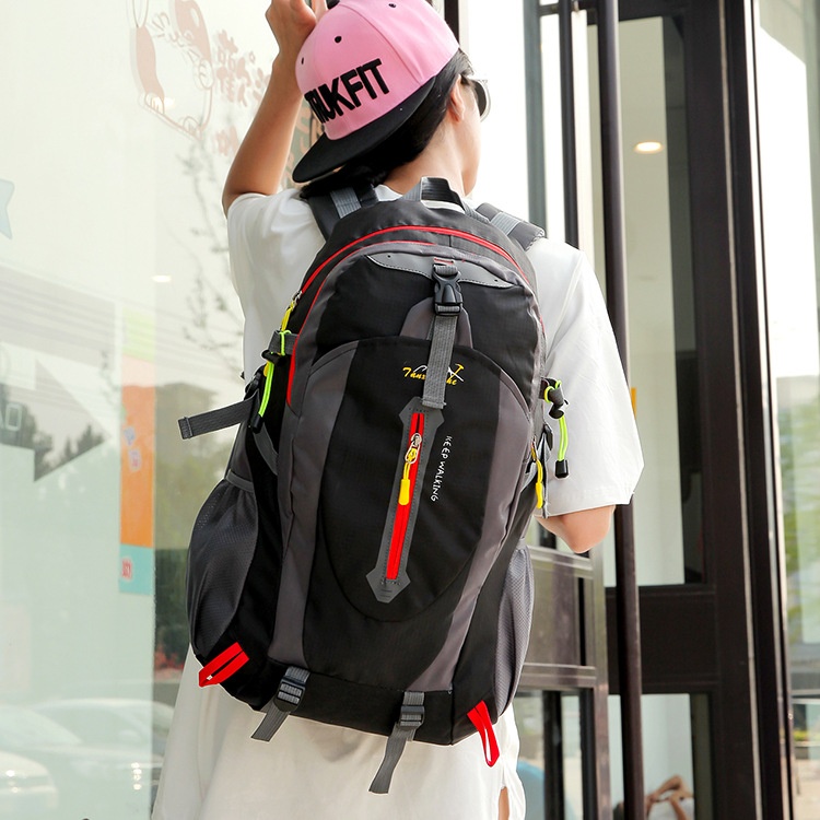 Sac à dos ActiveGo pour l'alpinisme transfrontalier, léger, grande capacité, résistant à l'eau, pour les voyages et les activités sportives décontractées._voghion.com