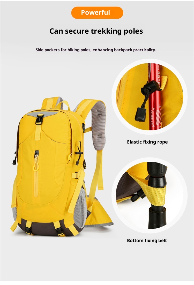 ActiveGo Cross-border New Double Shoulder Large Capacity Travel Leisure Outdoor Business Trip Lightweight Hiking Bag Women's_voghion.com